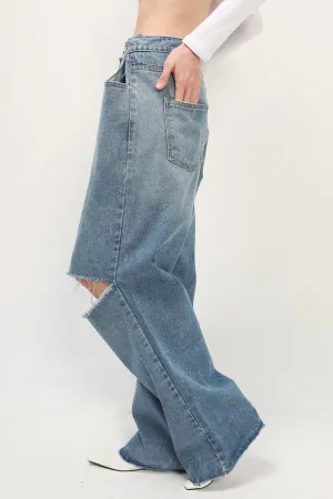 Vera Slash Cutout Jeans