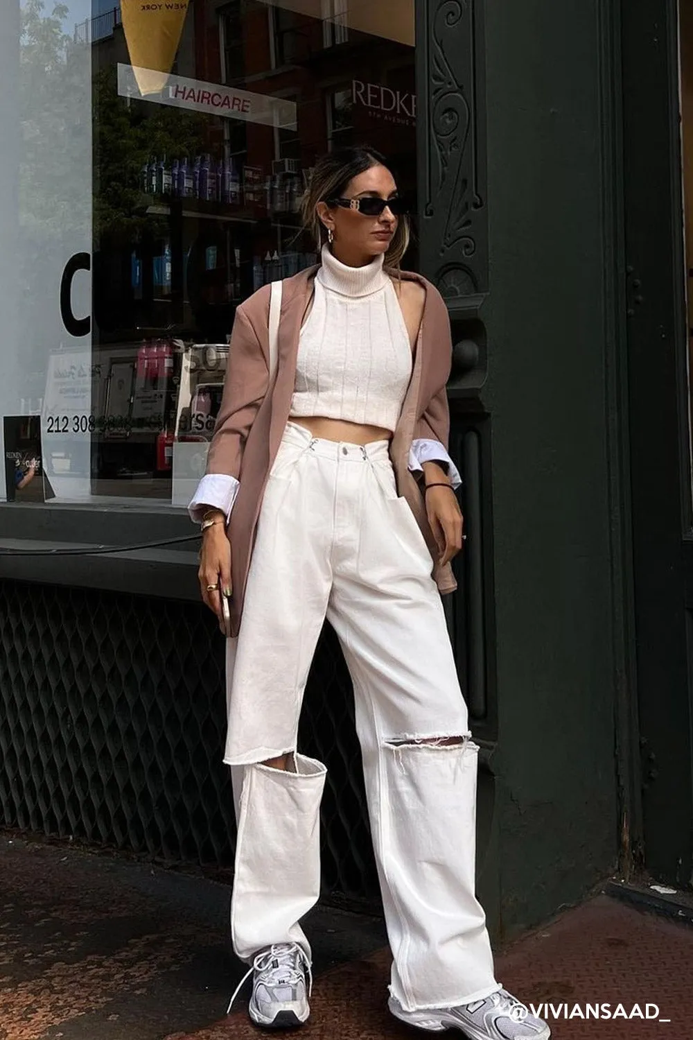Vera Slash Cutout Jeans