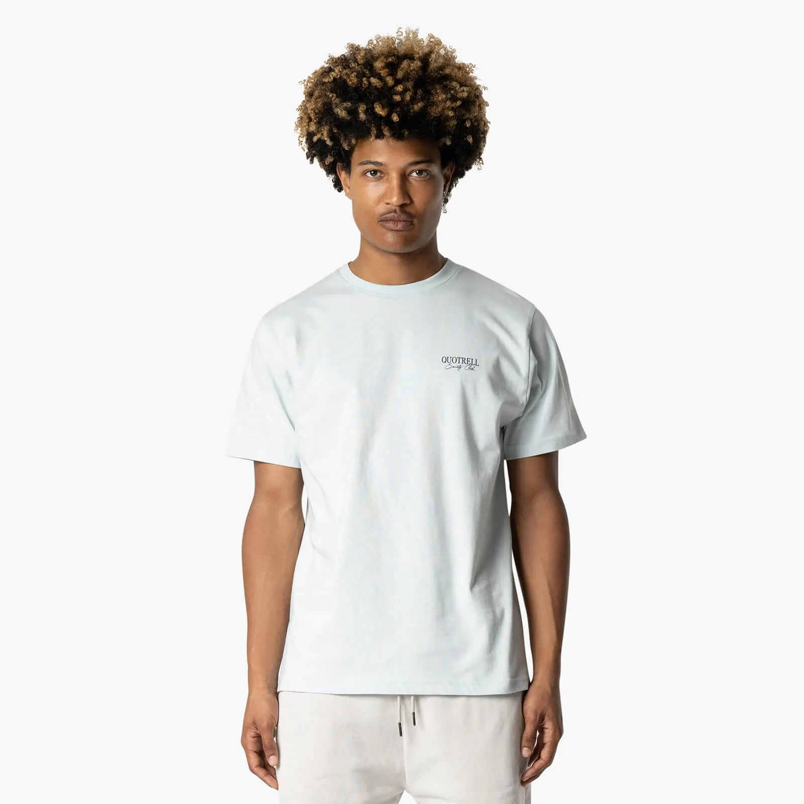VICTORIE TEE | LIGHT BLUE/BLACK