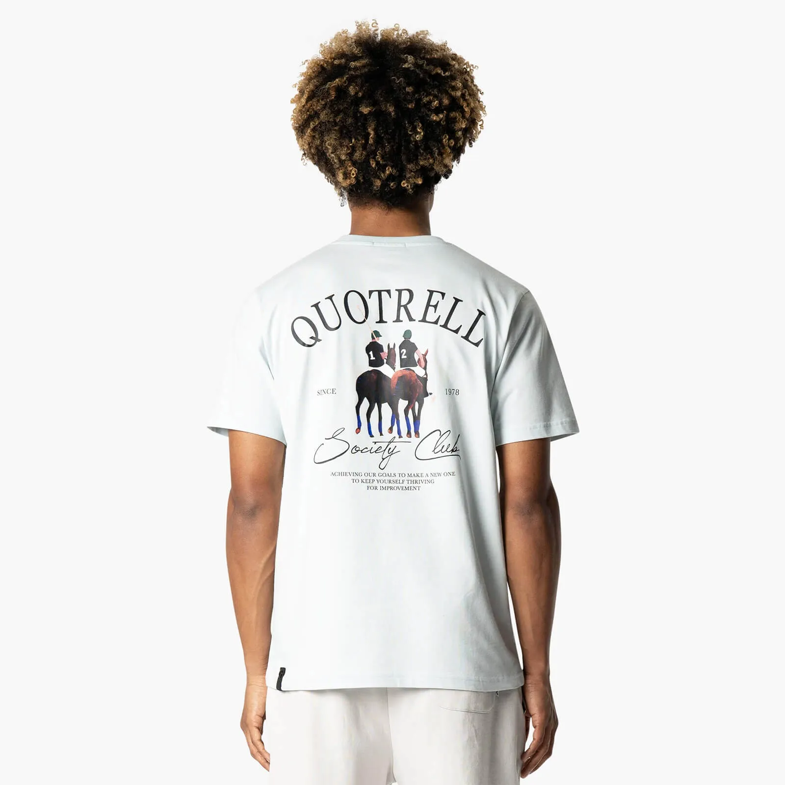 VICTORIE TEE | LIGHT BLUE/BLACK