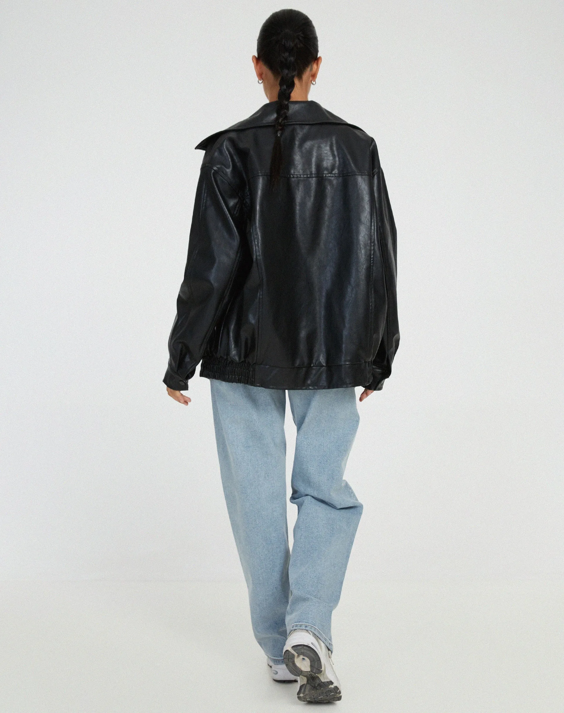Vienna | Oversized Leren Jas