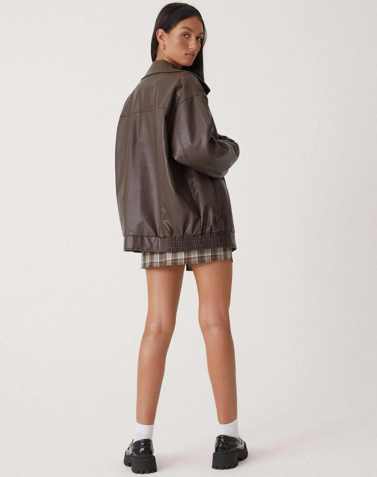 Vienna | Oversized Leren Jas