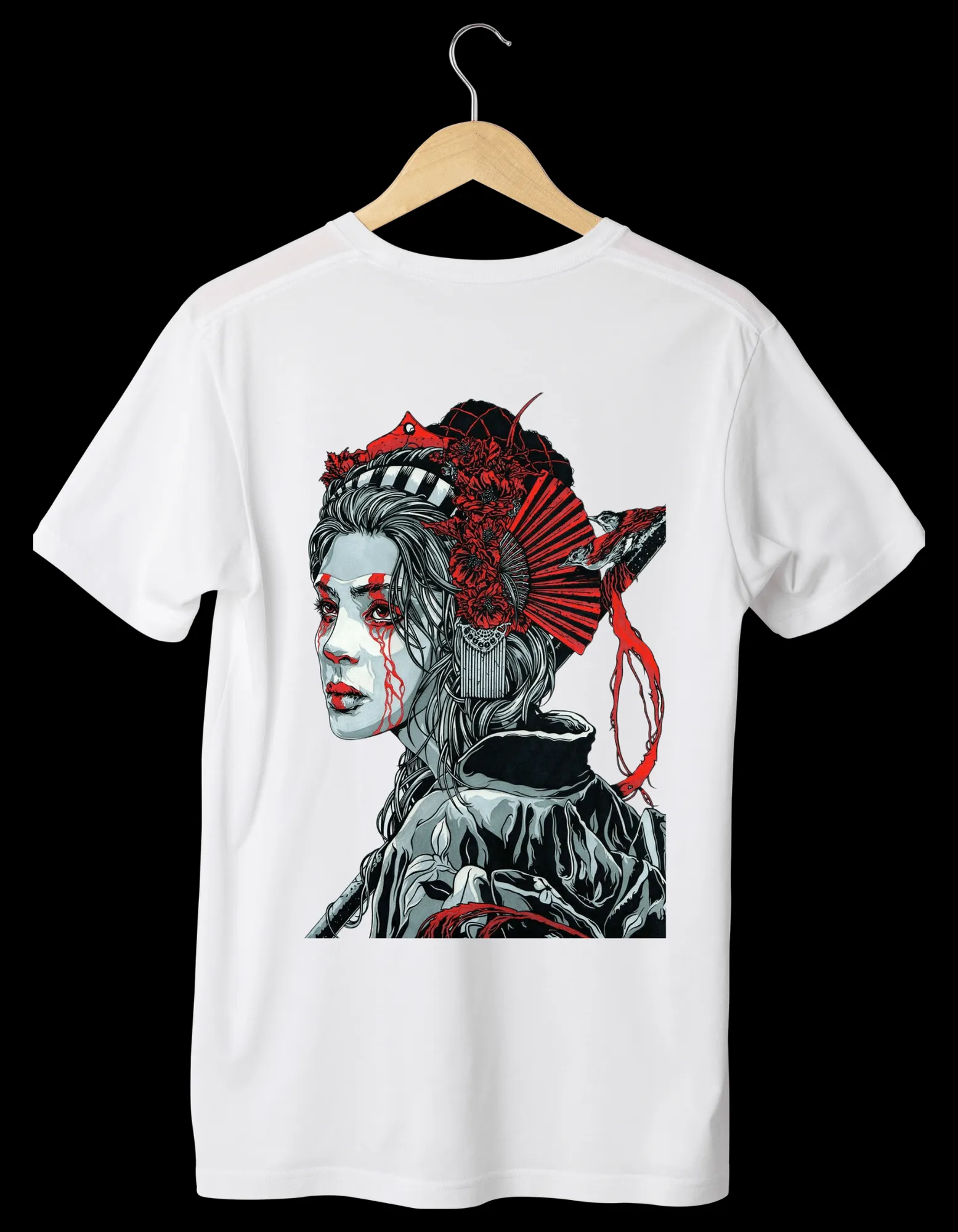 VINTAGE Designed White T-Shirts (Unisex)