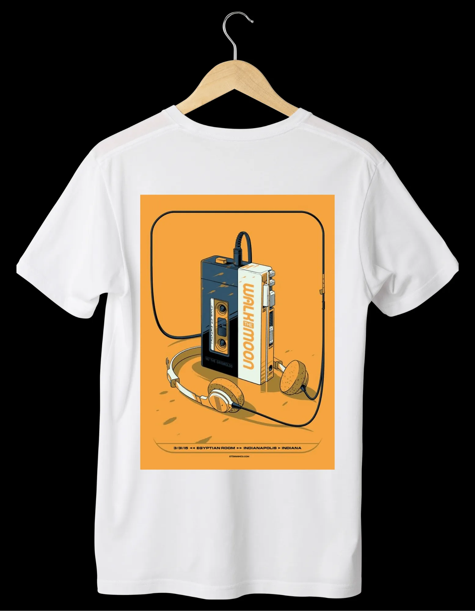 VINTAGE Designed White T-Shirts (Unisex)