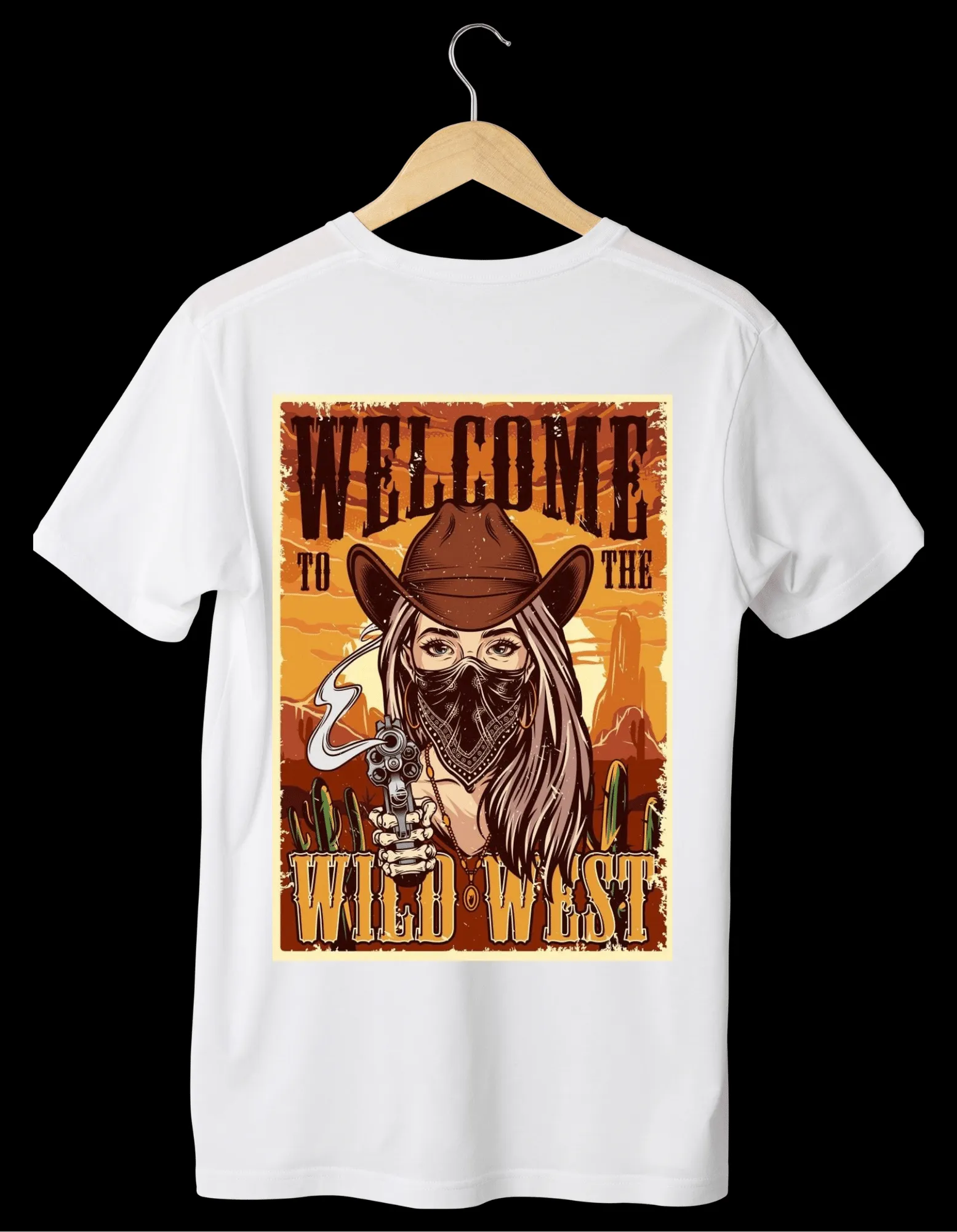 VINTAGE Designed White T-Shirts (Unisex)