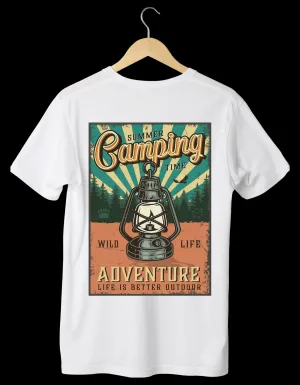 VINTAGE Designed White T-Shirts (Unisex)