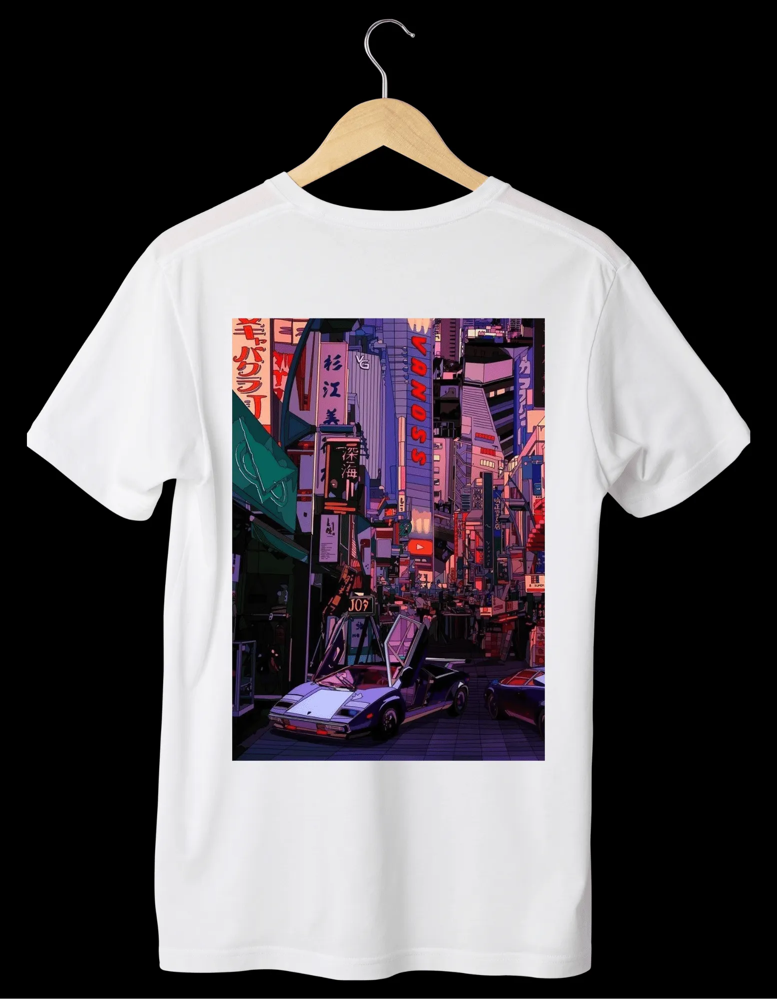 VINTAGE Designed White T-Shirts (Unisex)