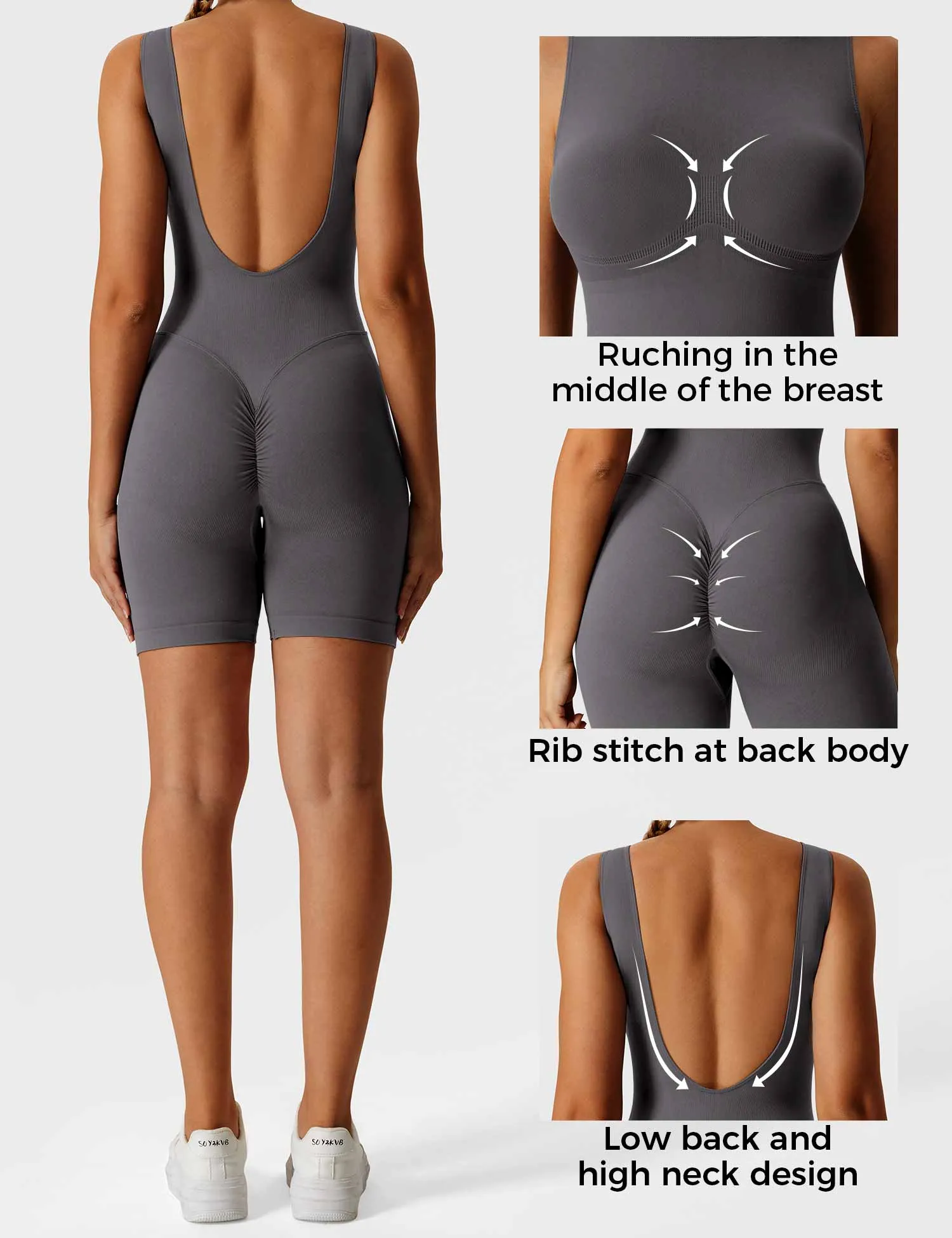 Vinyasa Seamless Romper