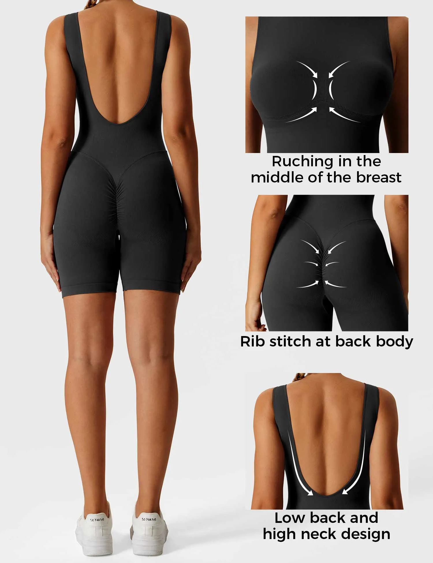 Vinyasa Seamless Romper