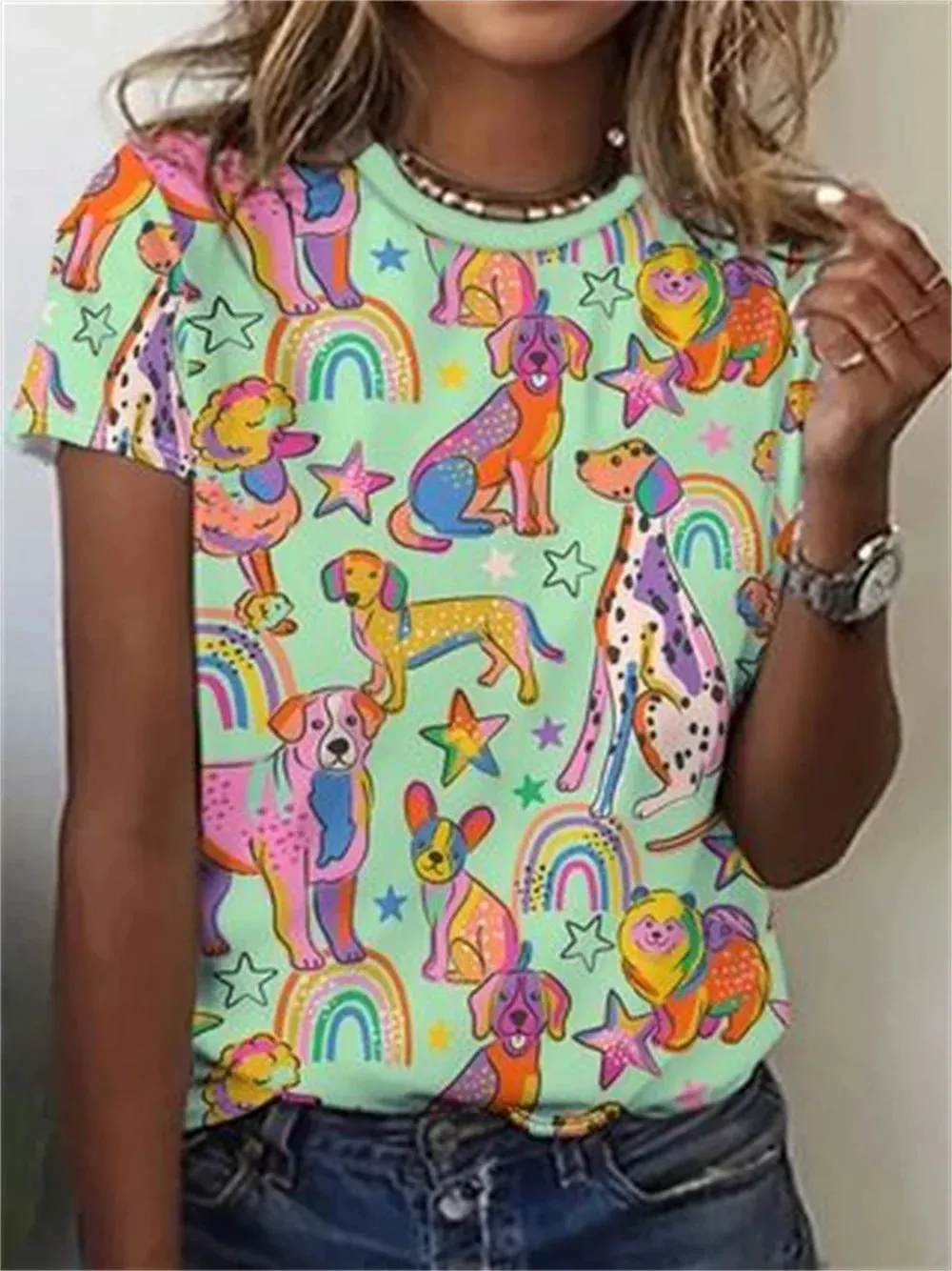 Vivienne | Women's shirt with animal print