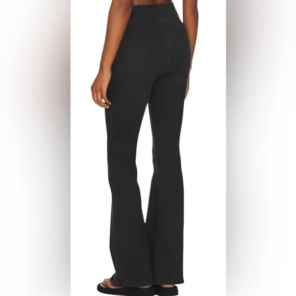 We the free, flare high rise jeans, Black, Onyx,Stretch denim, flared, Size 29