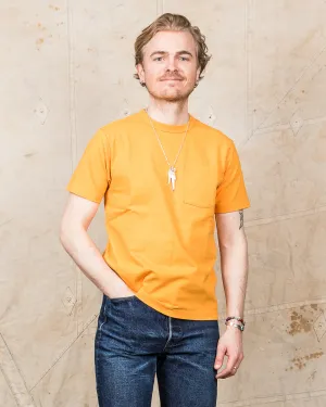 Whitesville Heavyweight Short Sleeve Pocket T-shirt Gold WV78932