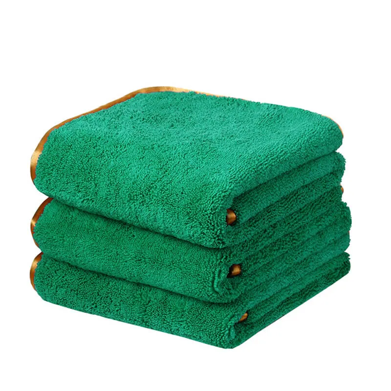 Wholesale: 120 Pcs Long/Short Hair Microfiber Towel (16"x24", 380GSM)