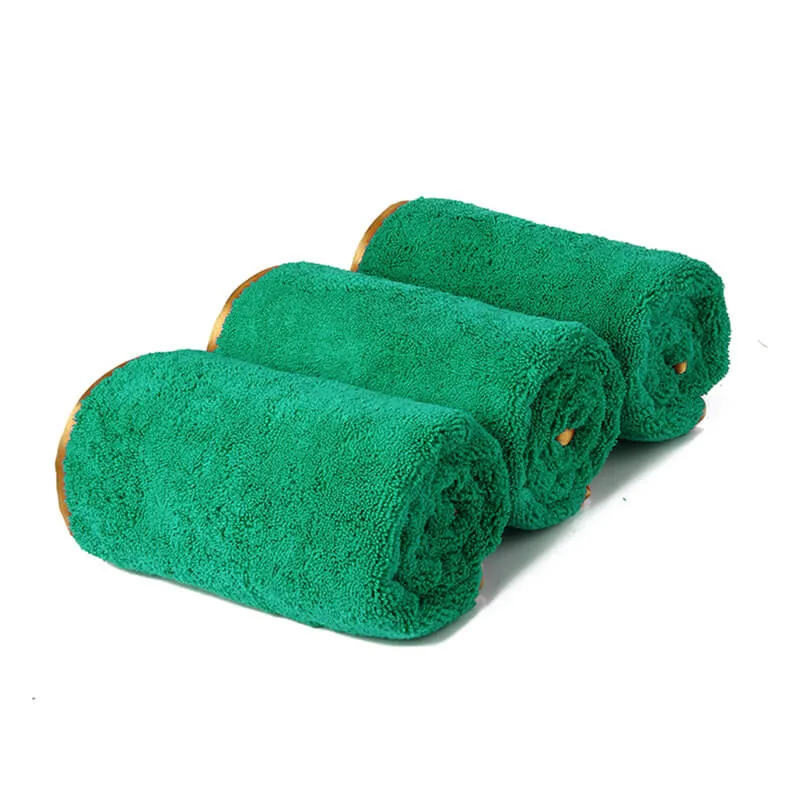 Wholesale: 120 Pcs Long/Short Hair Microfiber Towel (16"x24", 380GSM)