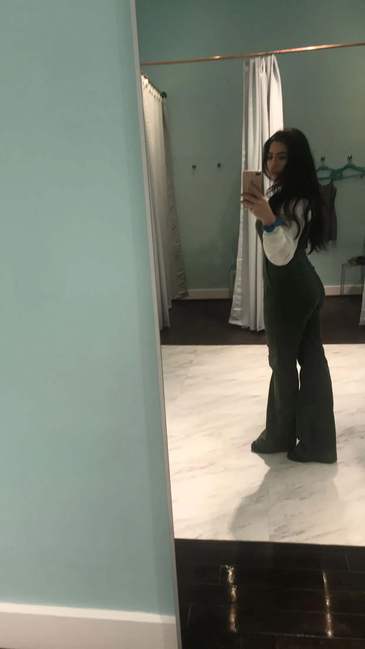 Wide Leg Stretch Corduroy Jumpsuit