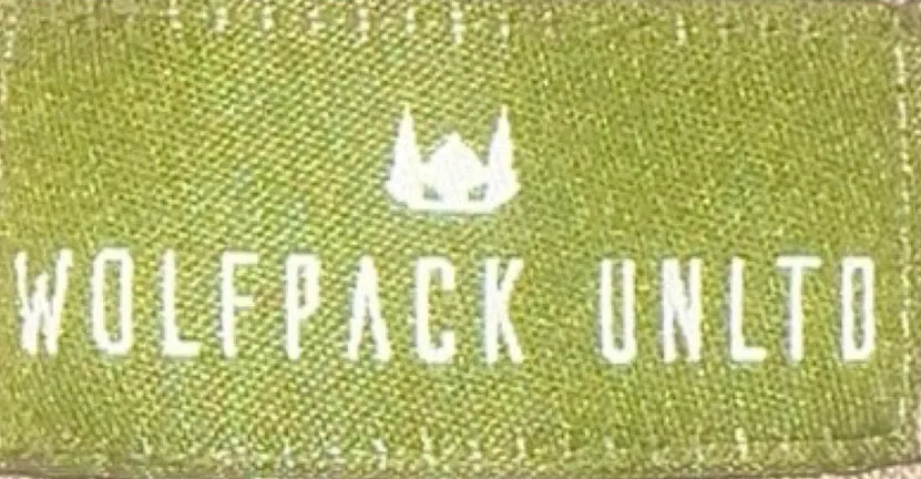 WOLFPACK UNLTD "RELAXXED"  PREMIUM EMBROIDERED CREW SWEATER | FOREST GREEN