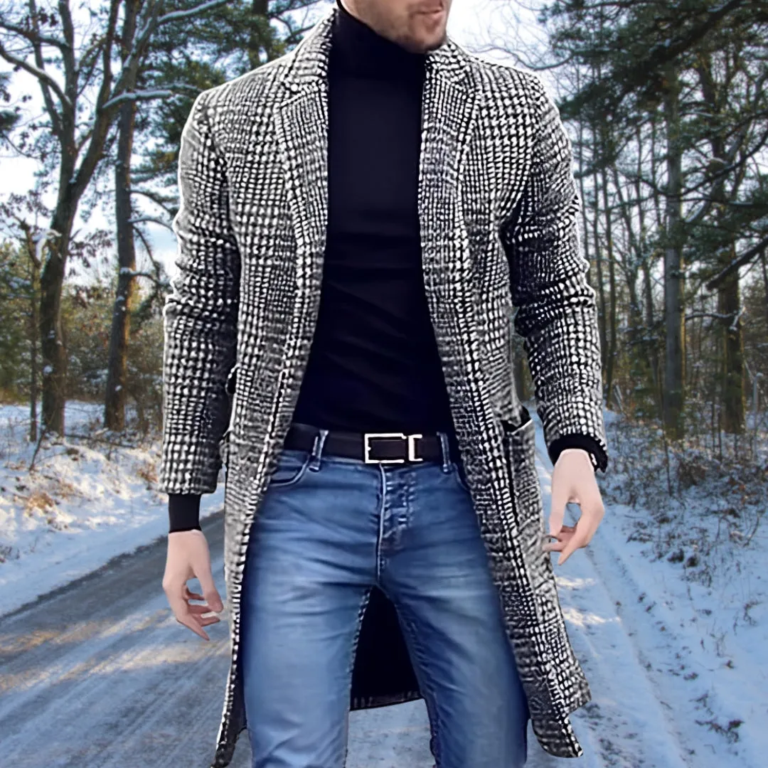 Wolfstone | Warm Men's Coat for This Winter