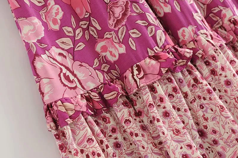 Women Fashion Printed Swing Skirt