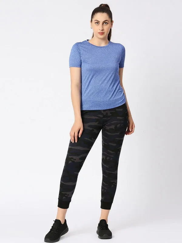 Women Ink Blue Solid Top - Fly-BY-IF-IB