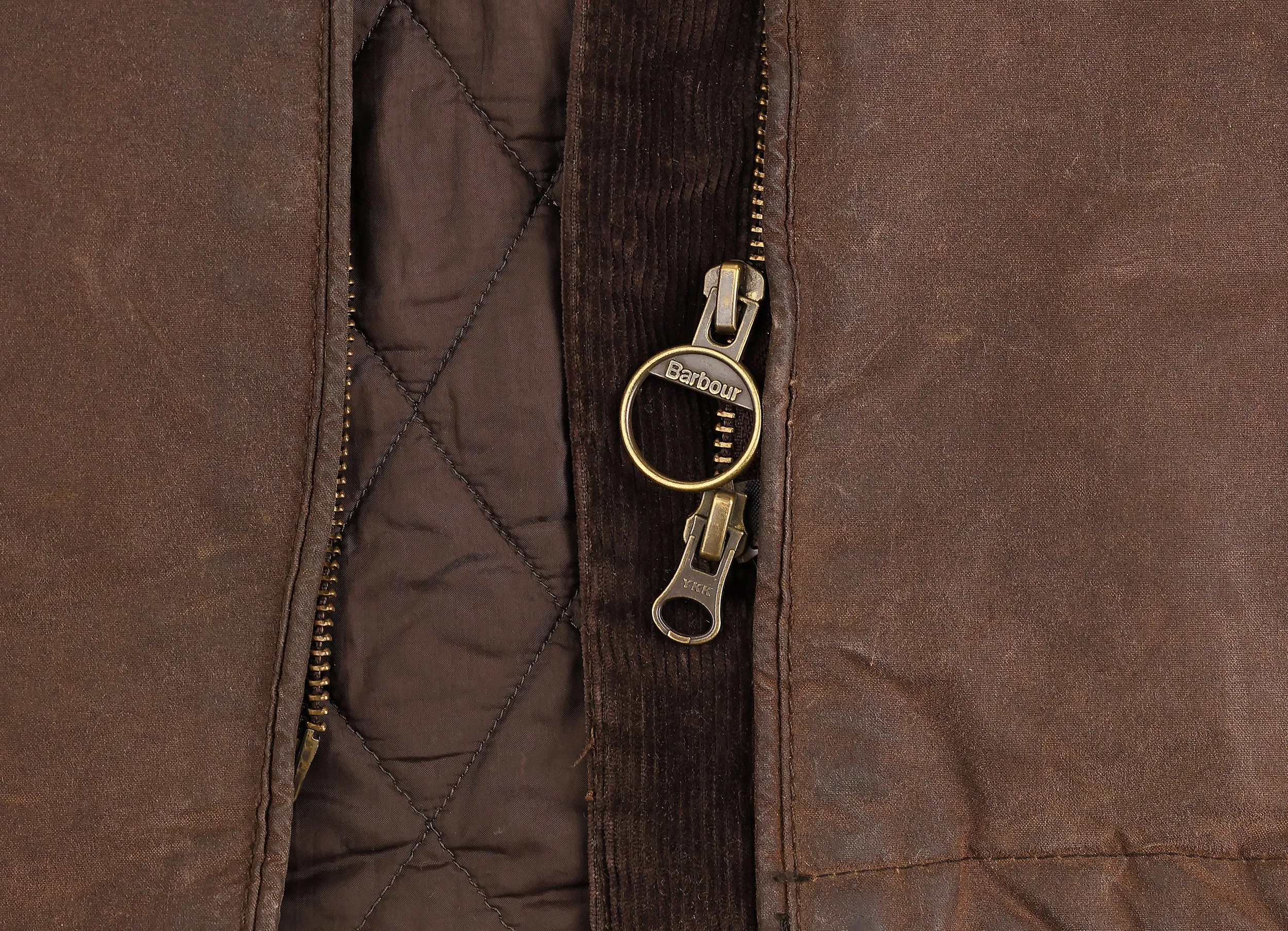 Women's Barbour Cameron Wax Jacket - Brown - Women's L