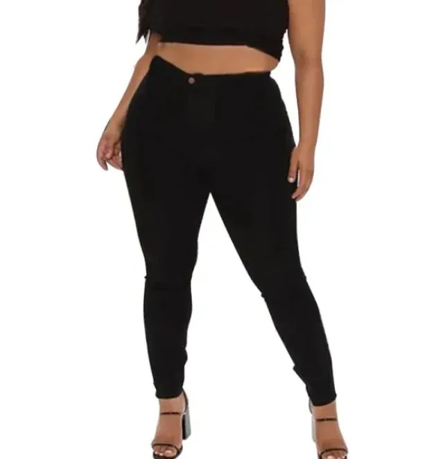 Women's High-Waist Skinny Jeans