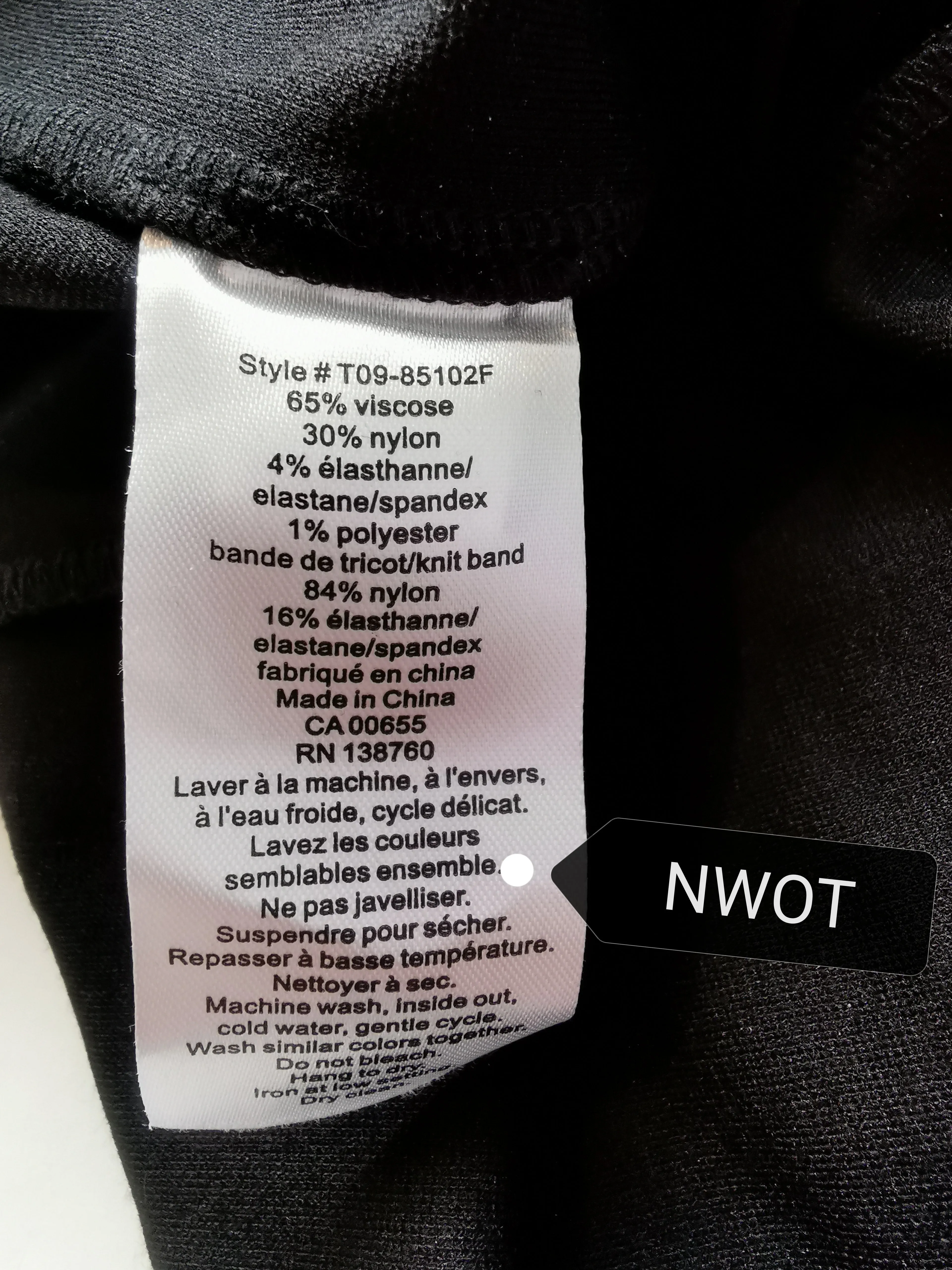 WOMENS SIZE MEDIUM - STORK & BABE, Thick Leggings, Full Belly Panel NWOT B5