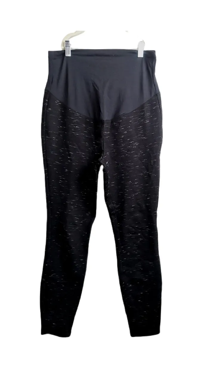 WOMENS SIZE MEDIUM - STORK & BABE, Thick Leggings, Full Belly Panel NWOT B5