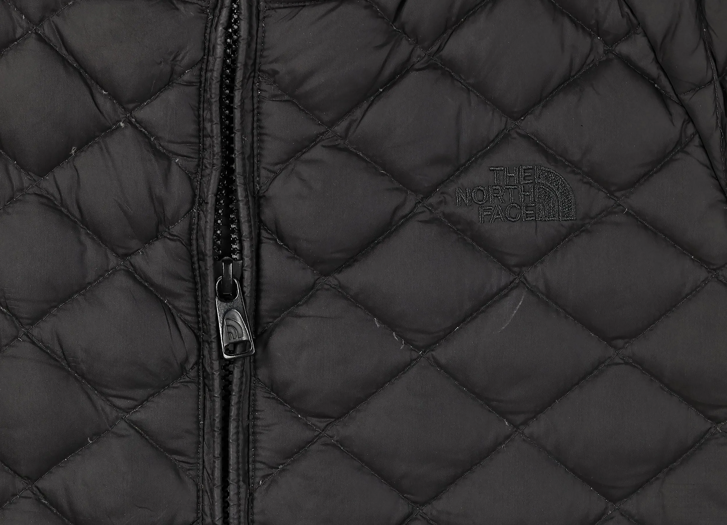 Womens The North Face Quilted Jacket Coat - Black - Womens XL