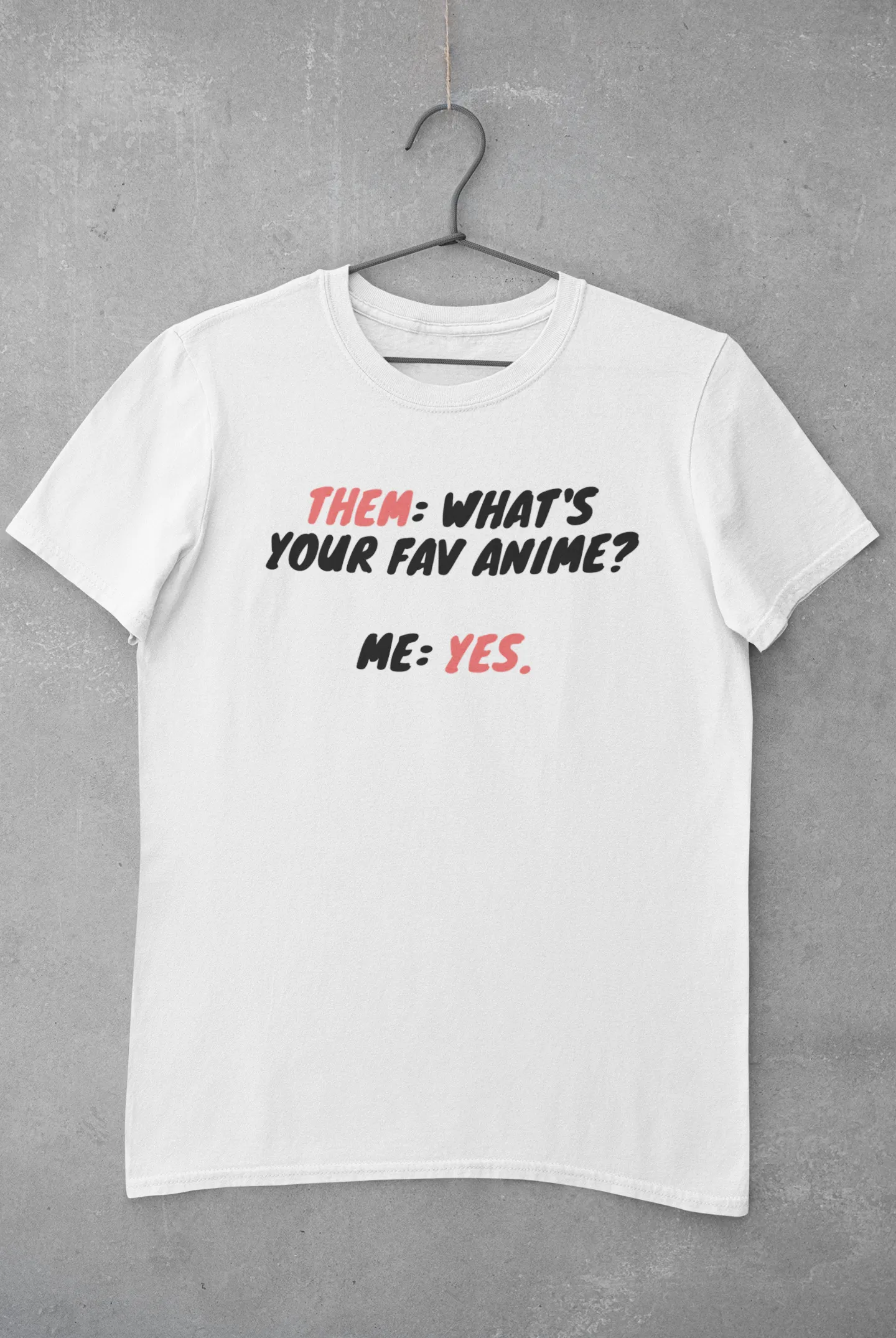 Yes Anime - Heavy Cotton Tee