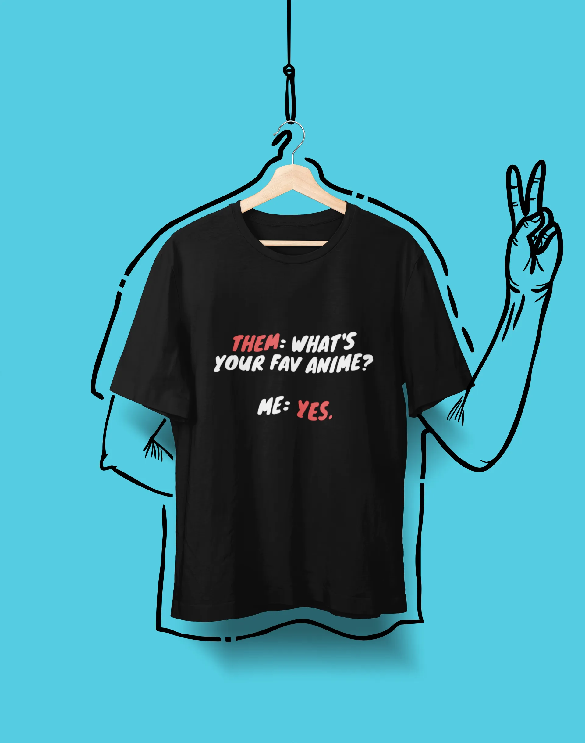 Yes Anime - Heavy Cotton Tee