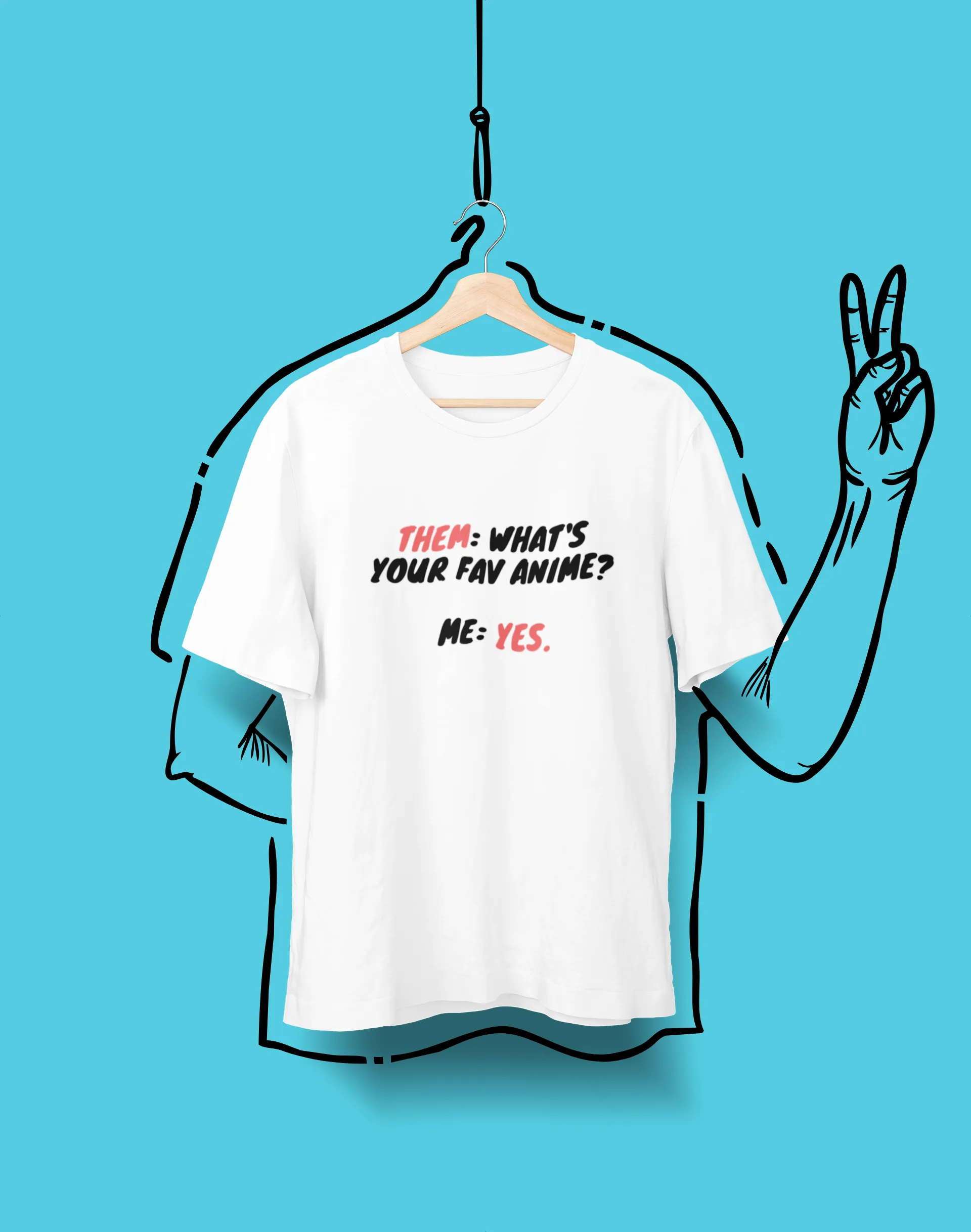 Yes Anime - Heavy Cotton Tee
