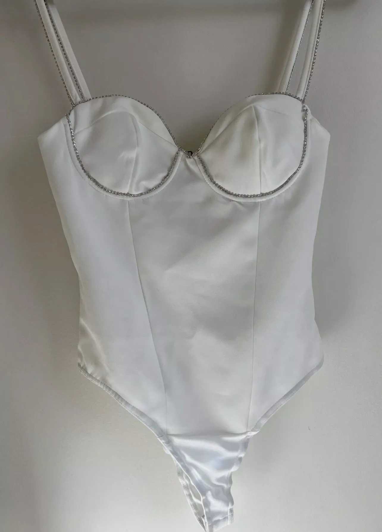 Zara Rhinestone Bodysuit